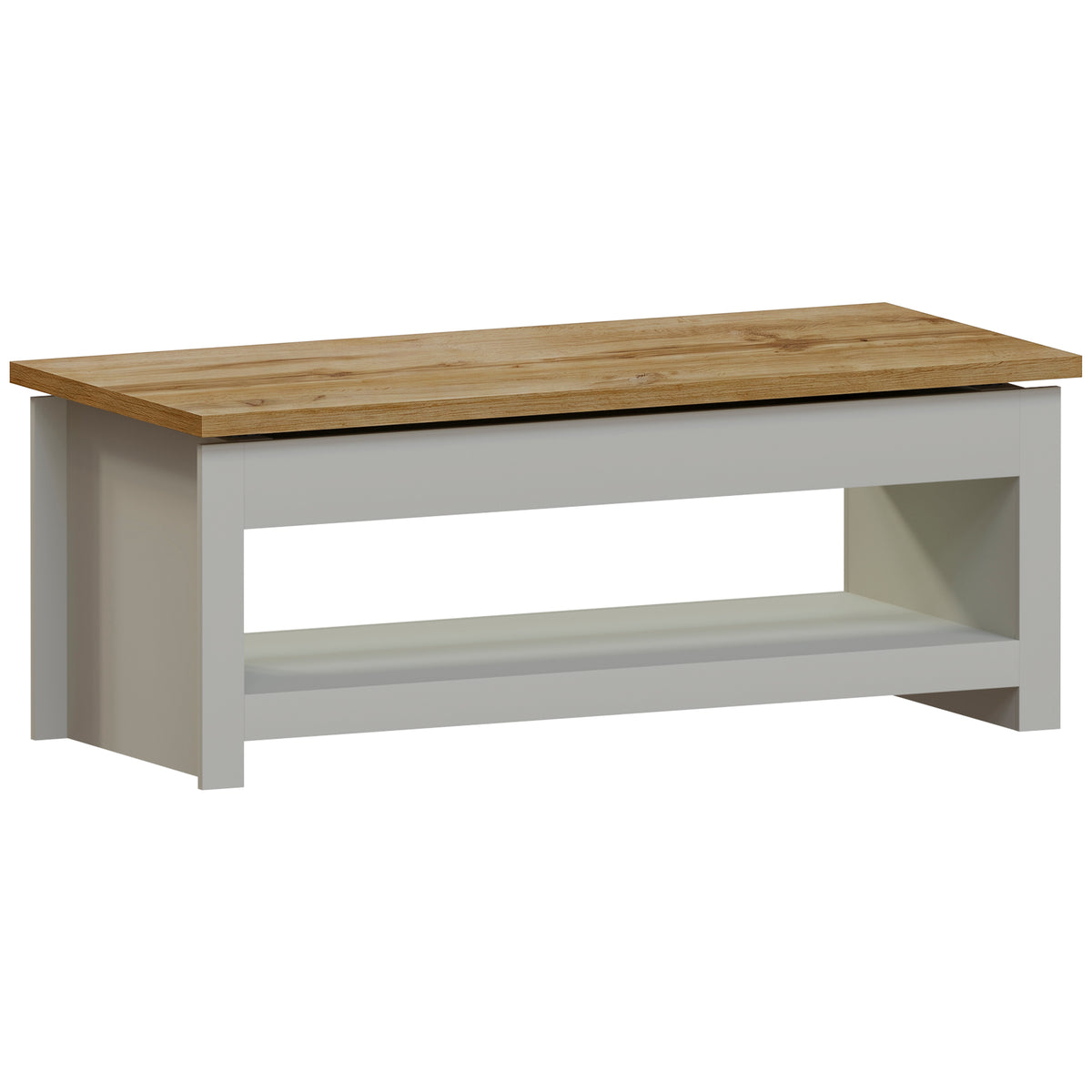 Arlington Sliding Top Coffee Table - Grey