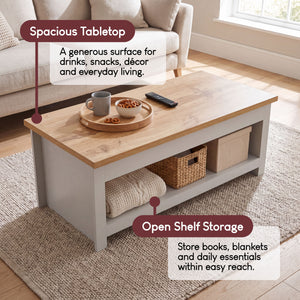 Arlington Coffee Table - Grey