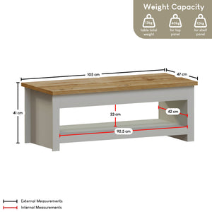 Arlington Coffee Table - Grey