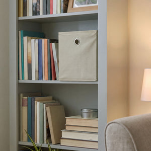 Arlington 5-Tier Bookcase - Grey