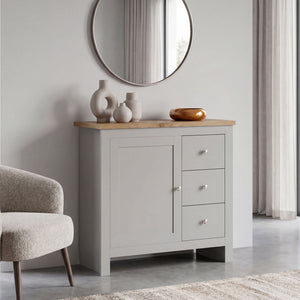 Arlington 3-Drawer 1-Door Sideboard - Grey