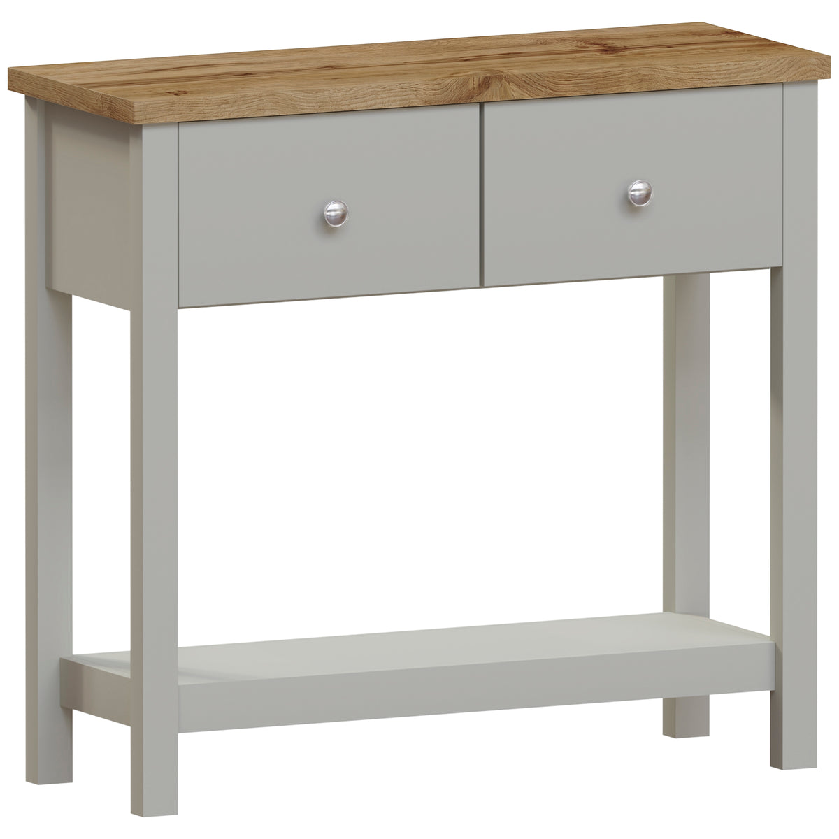 Arlington 2-Drawer Console Table - Grey