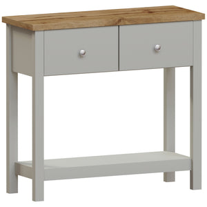 Arlington 2-Drawer Console Table - Grey
