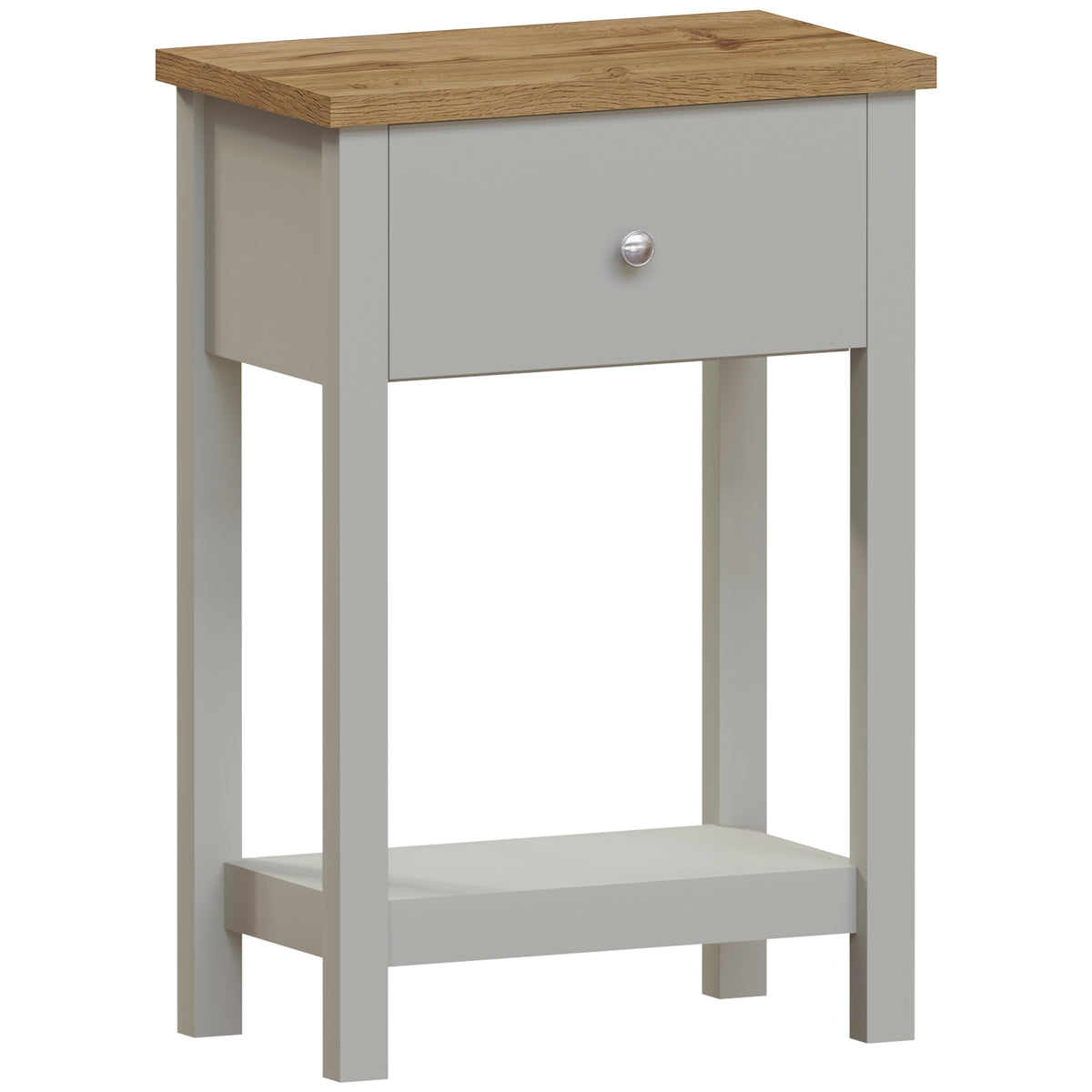 Arlington 1-Drawer Console Table - Grey