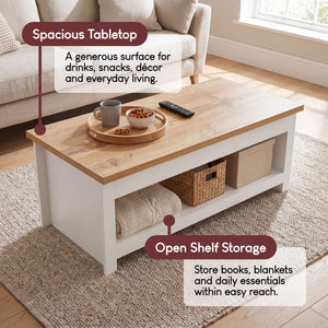 Arlington Coffee Table - White