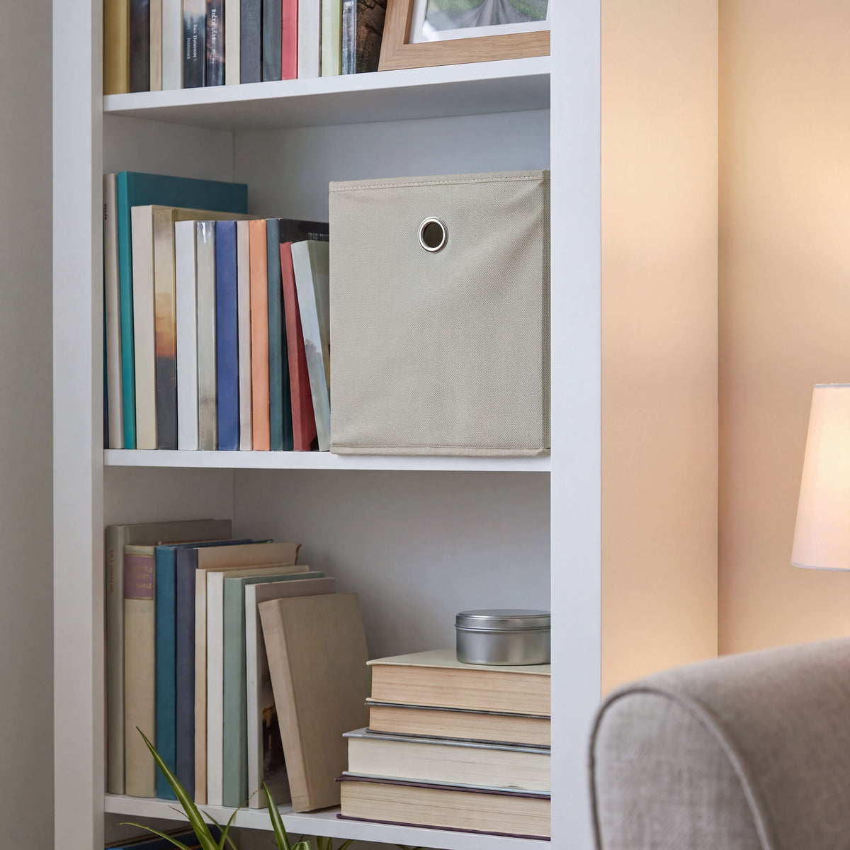 Arlington 5-Tier Bookcase - White