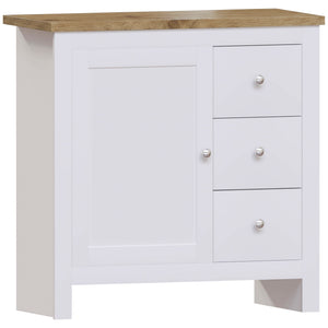 Arlington 3-Drawer 1-Door Sideboard - White