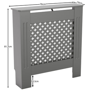Oxford Radiator Cover - Grey, Small