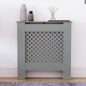 Oxford Radiator Cover - Grey, Small
