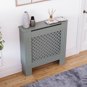Oxford Radiator Cover - Grey, Small