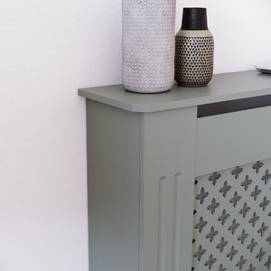 Oxford Radiator Cover - Grey, Small