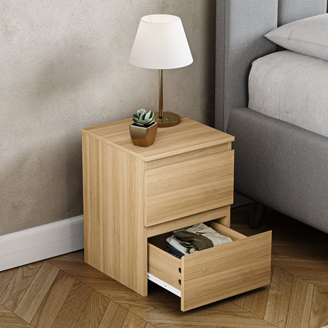 Denver Bedside Chest Table, Pine