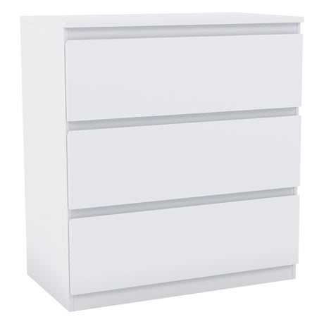 Denver Chest of 3 Drawers, White