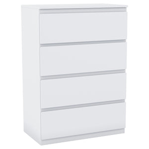 Denver Chest of 4 Drawers, White