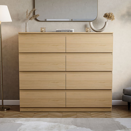 Denver Chest of 8 Drawers, Pine