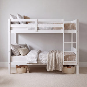 Gemini Detachable Bunk Bed - White