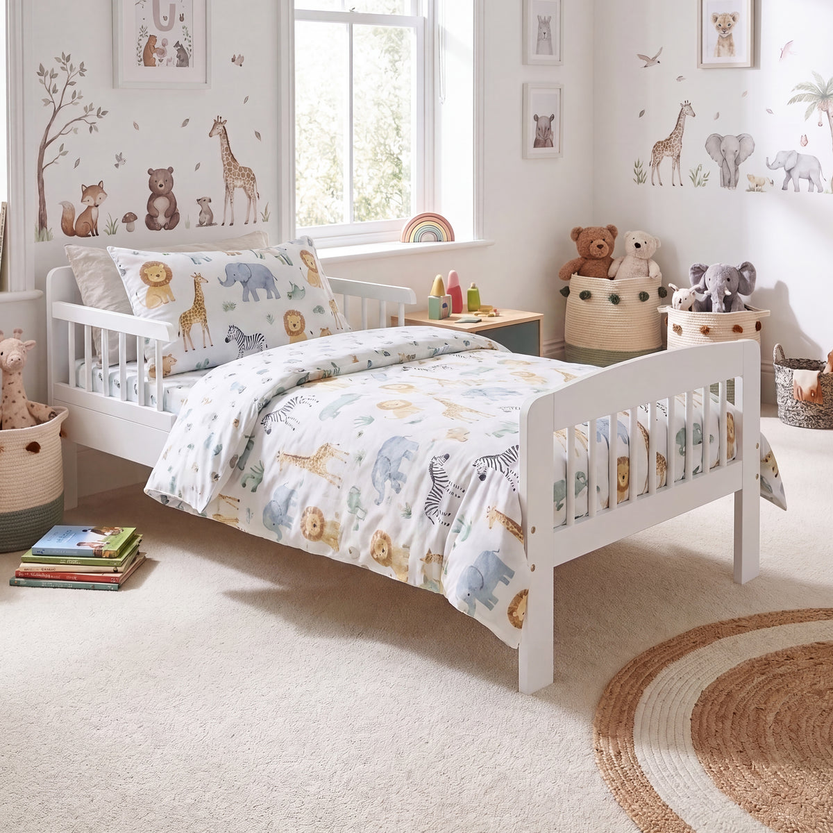 Scorpio Toddler Bed - White