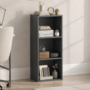 Oxford 3-Tier Cube Bookcase - Grey