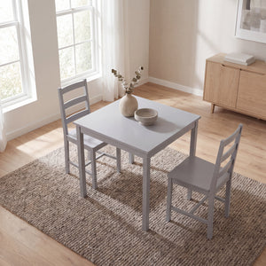 Yorkshire 2-Seater Dining Set - Grey
