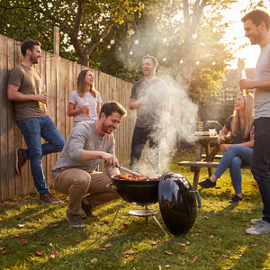 Kansas Small Kettle Grill BBQ, Black