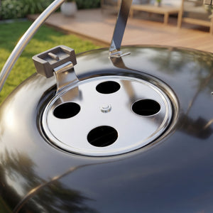 Kansas Small Kettle Grill BBQ, Black
