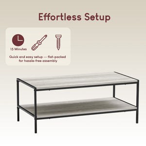 Brooklyn Coffee Table - Grey