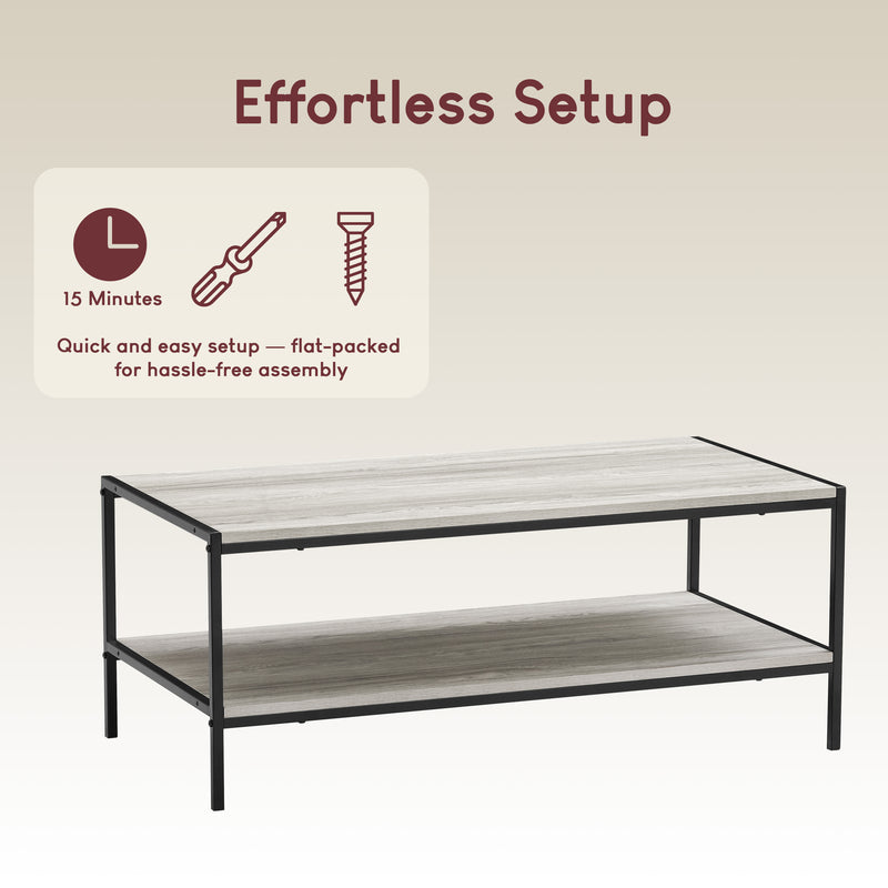 Brooklyn Coffee Table - Grey