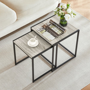 Brooklyn Nest of 2 Tables - Grey