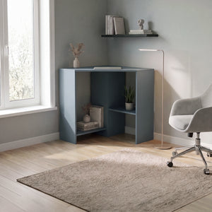 Hetton Corner Computer Desk - Grey