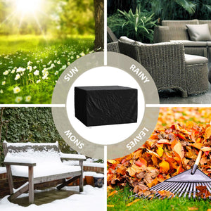 Outdoor Patio Furniture Cover - 123x120x76cm UKFR