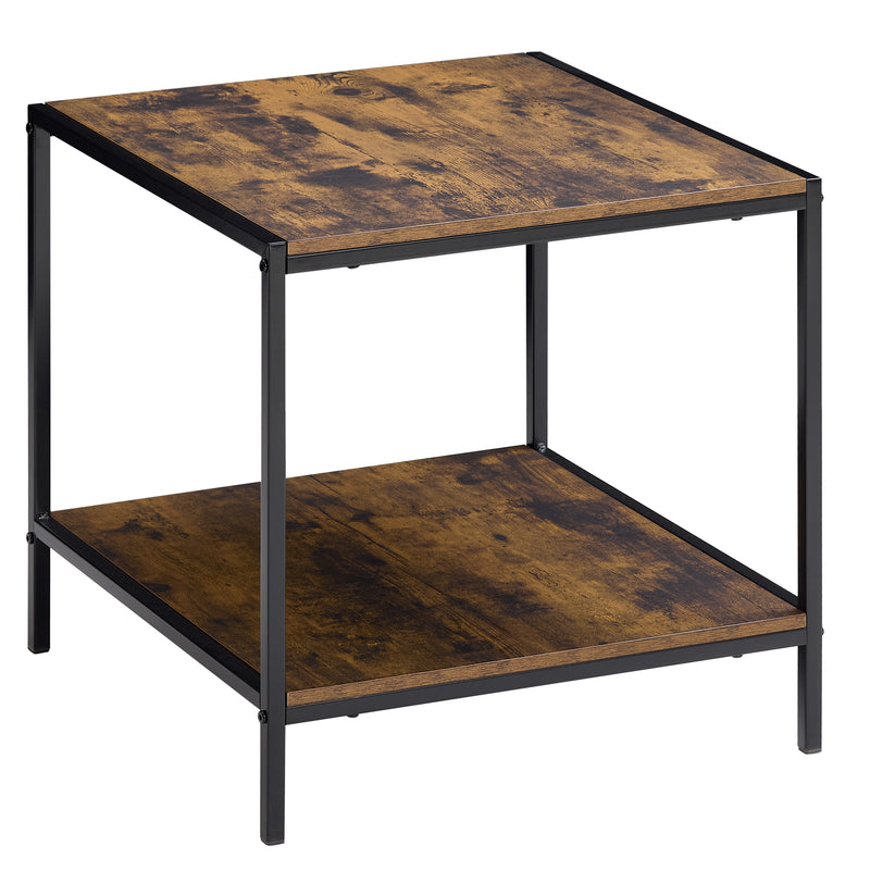 Brooklyn End Table - Dark Wood