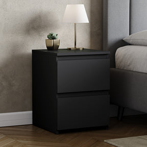 Denver Large Bedside Table, Black