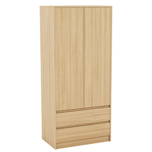 Denver 2 door 3 drawer wardrobe, Pine