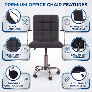 Calbo Office Chair, Black UKFR