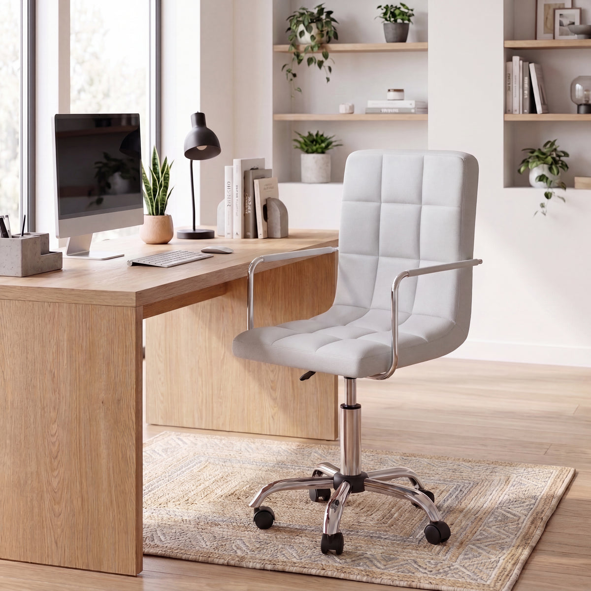 Calbo Office Chair, Grey UKFR