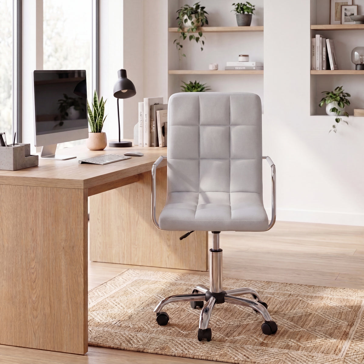 Calbo Office Chair, Grey UKFR