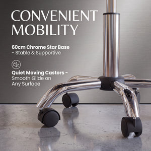 Calbo Office Chair, Grey UKFR