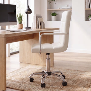 Calbo Office Chair, Beige UKFR
