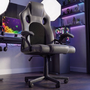 Coma Racing Gaming Chair, Grey UKFR