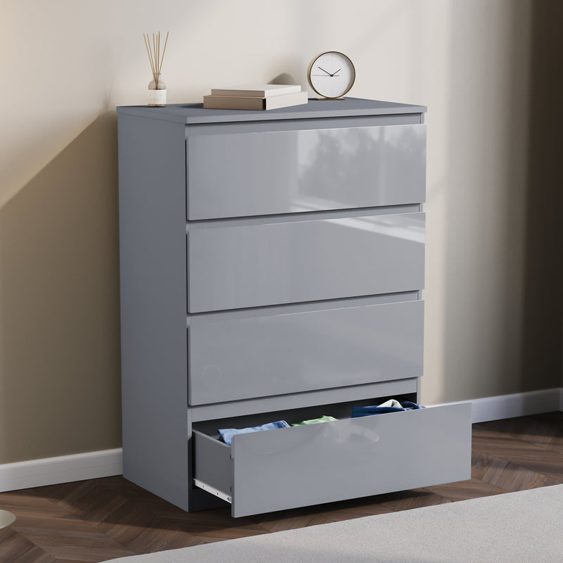 Glinton 4-Drawer Chest, Grey (FSC 100%)