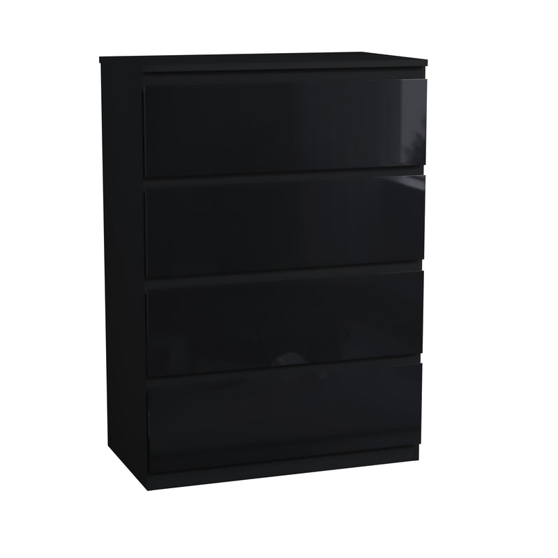 Glinton 4-Drawer Chest, Black (FSC 100%)