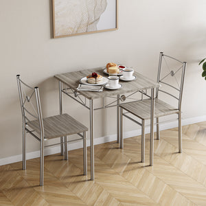 Roslyn 2-Seater Dining Set - Oak