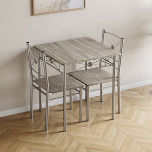 Roslyn 2-Seater Dining Set - Oak