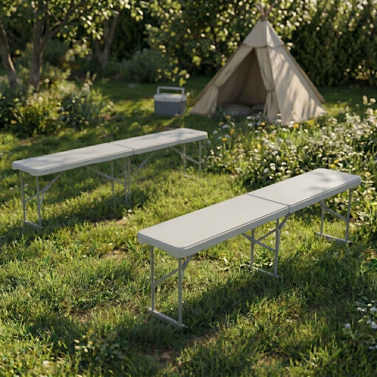 Folding 6ft Bench