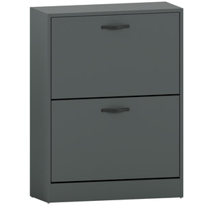2 Drawer Shoe Cabinet, Jasper Green