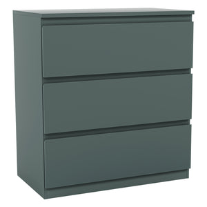 Denver 3 Drawer Chest, Jasper Green