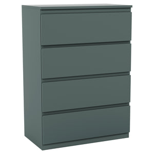 Denver Chest of 4 Drawer, Jasper Green