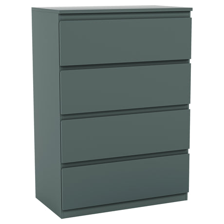 Denver Chest of 4 Drawer, Jasper Green