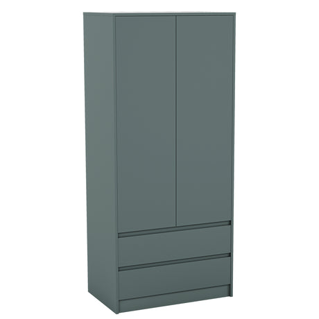 Denver 2 door 3 drawer wardrobe, Jasper Green