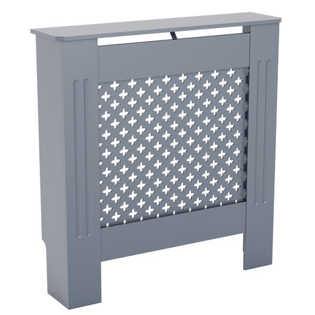 Oxford Radiator Cover - Dark Grey, Small, Modern Design
